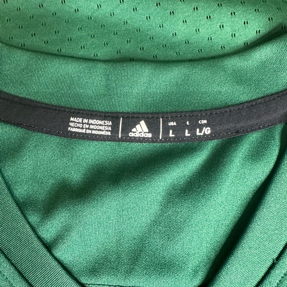 Adidas University of Miami Hurricanes  Football Jersey. Size Large. - Picture 5 of 9